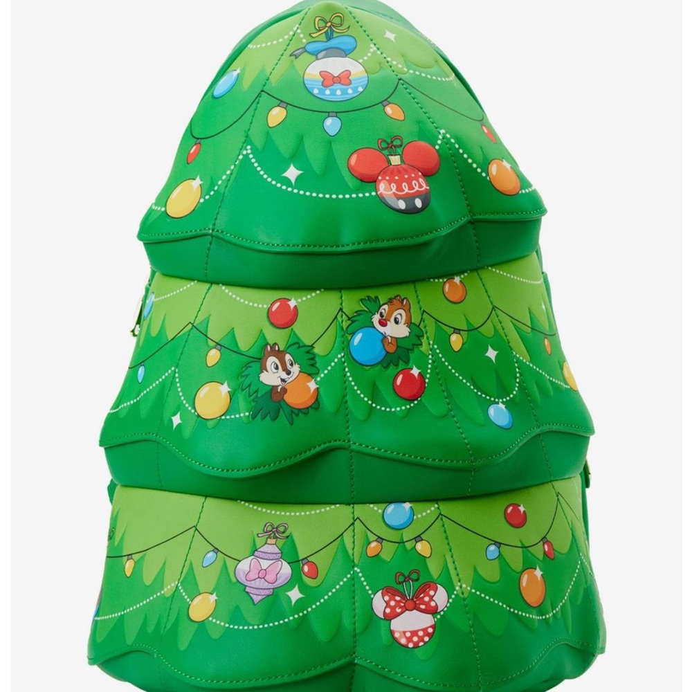 Disney Chip and Dale Christmas Tree Loungefly